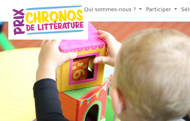 Nouveau site web pour le Prix Chronos de littérature