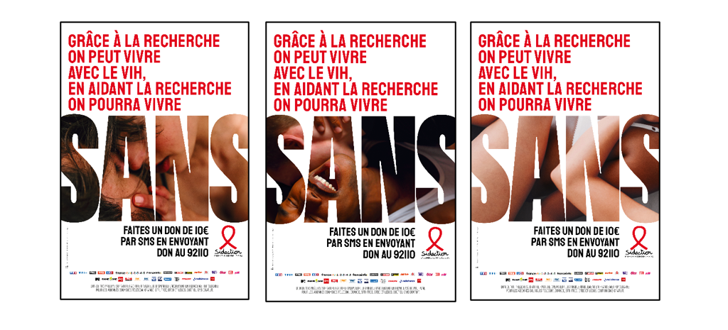 Sidaction 2025. Grâce à la recherche, on peut vivre avec le VIH. En aidant la recherche on pourra vivre sans